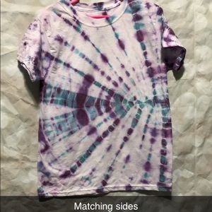 Child sized tie dyed shirt